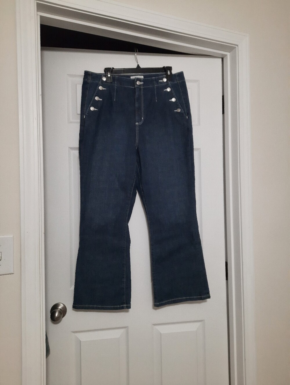 NWT Loft High Rise Curvy Kick Cropped Jeans Nanys Klozet Size 14